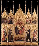 Coronation of the Virgin and Saints dfhh GELDER, Aert de